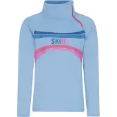 Protest Tutti Half Zip Long Sleeve T-shirt Bleu 152 cm Filles