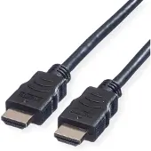Value Câble HDMI haute vitesse avec Ethernet, noir, 3 m