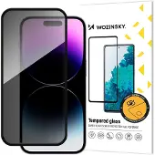 Wozinsky Verre de confidentialité (1 pcs, Apple iPhone 16 Pro Max), Téléphone portable : film de protection, Transparent