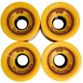 YOW Ura 80a Skateboard Wheels Doré 66 x 51 mm