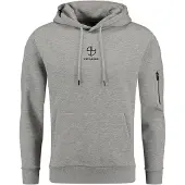 Key Largo Sweat-shirt ' KLMEMBERSHIP ' gris / noir