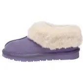 EVER AU Pantoufle bleu violet / blanc