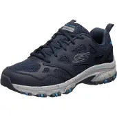 SKECHERS Baskets basses 'Hillcrest' bleu foncé