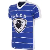 Copa T-shirt à Manches Courtes Sc Bastia 1981-82 Retro