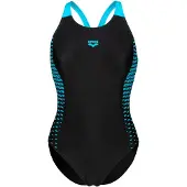 Arena Maillot de bain 'OPENINGS' turquoise / noir