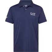EA7 pour homme. 8NPF23_PJEMZ Polo Sport Ventus 7 navy (XS), Bleu, Casuel, Polyester, Manche courte