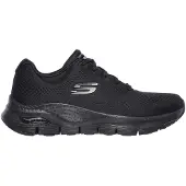 SKECHERS Baskets basses 'Arch Fit' beige / noir
