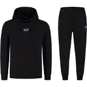 Emporio Armani Survêtement noir / blanc