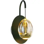 Highlight Applique murale Golden Egg Noir Simple