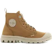 Palladium Bottines à lacets 'Pampa' mastic / cognac