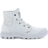 Palladium Pampa Hi (W) - Bottes Femme Toile Blanc 92352-116-M , Taille : EU 36 UK 3.5