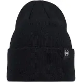Buff Knitted Beanie Noir