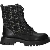 Tamaris Bottines à lacets safran / noir / blanc cassé