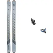 SCOTT - Packs skis de randonnée - Skis de randonnée - Pack WS Superguide 88 2025 en Bois - Gris