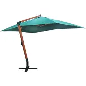 vidaXL Parapluie Melia 300x400 cm vert