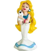 Plastoy Astérix & Obélix - Figurine à collectionner Falbala avec Idéfix 7cm