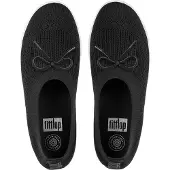 FitFlop Ballerines FitFlop ÜBERKNIT TM SLIP-ON BALLERINA WITH BOW BLACK CO femme || Taille 36