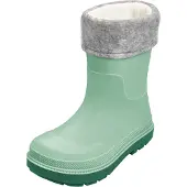 Playshoes Bottes en caoutchouc gris / gris clair / menthe