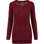 Urban Classics Pull-over bourgogne
