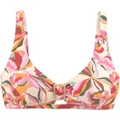 s.Oliver Hauts de bikini orange / rose / rose / blanc