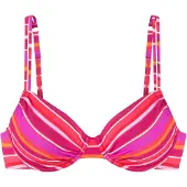 s.Oliver Hauts de bikini rose / framboise / rose néon / blanc