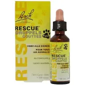 Bach Rescue Remedy Pets - Gouttes sans alcool
