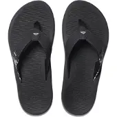 Reef Tongs Reef Women Santa Ana Black White-Taille 42,5
