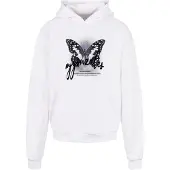MJ Gonzales Sweat-shirt 'Metamorphose V.7' gris / noir / blanc