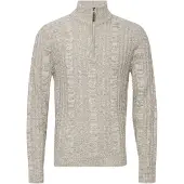 Blend Pull-over 'Zotem' marron / blanc cassé