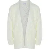 Caneva Cardigan blanc cassé
