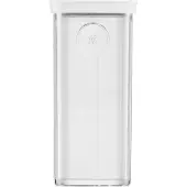 Zwilling Cube Box 3S, 22.8x10.7x10.7cm, 1.3l, transparent-blanc, Boîte de conservation, Transparent, Blanc