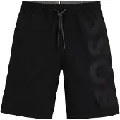 BOSS pour homme. 50509127 Maillot de bain noir Orca (M), Beachwear, Polister recyclé, Durable
