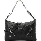 Replay Sac bandoulière noir / argent