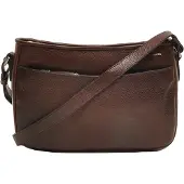 Berba Femmes, Sac à main, Crossbody Schoudertas Lucca Chocolate, Marron