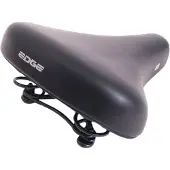 Edge Selle de vélo City Retro - Noir (sur une carte)