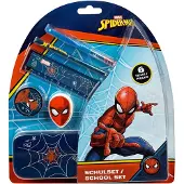 Spider-man Schreibset Spiderman 6-teilig (1x)
