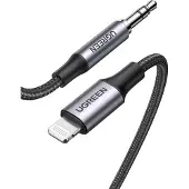 UGREEN Adaptateur Lightning Vers Lightning/prise Jack 70509 1 M 3.5 Mm