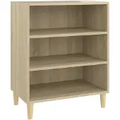 vidaXL Sideboard chêne Sonoma 57x35x70 cm Matériau dérivé du bois