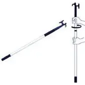 OceanSouth Gaffes télescopiques Noir 118-224 cm Noir 118-224 cm