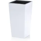 Prosperplast Pot De Fleur 19l Avec Insert Urbi Square Durs240-S449 Blanc