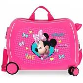 Disney pour homme/garçon. 22398E1 Valise pour cavalier Minnie Happy Helpers 2 roues multidirectionnelles -38x55x20cm (OSFA), Casuel, Rose, S
