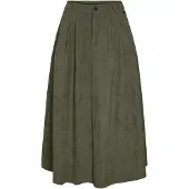 Vero Moda Jupe 'VILJA' vert / olive / vert foncé