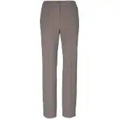 Goldner Pantalon à plis 'Anna' marron