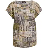 Goldner Chemisier marron / jaune