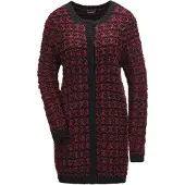Goldner Cardigan rouge / noir