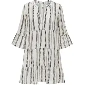 ONLY Robe marine / blanc