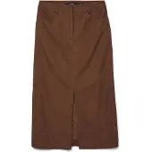 Vero Moda Jupe 'VILJA' marron