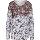 Goldner Pull-over pierre / mélange de couleurs
