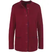 Goldner Cardigan rouge foncé