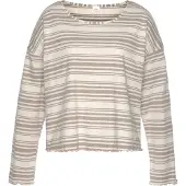 s.Oliver T-shirt beige / brocart